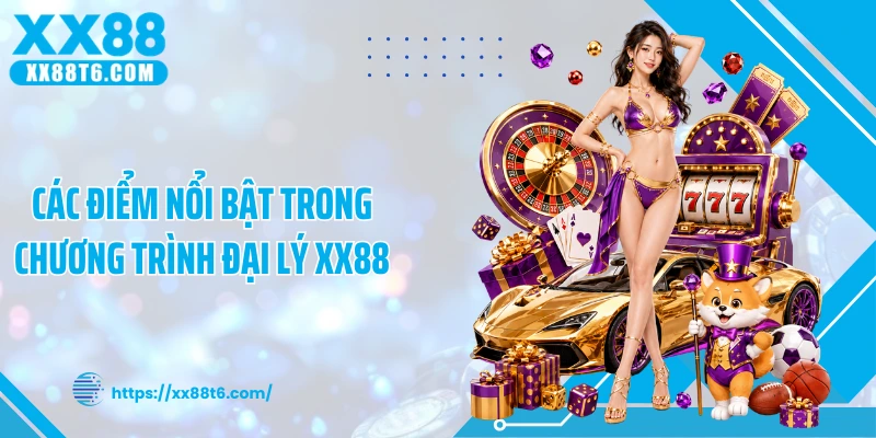 Các điểm nổi bật trong chương trình đại lý XX88