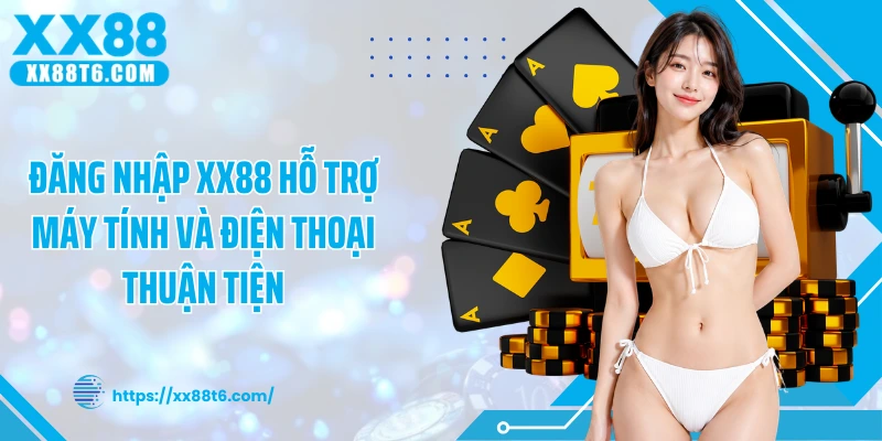 Đăng nhập XX88 hỗ trợ máy tính và điện thoại thuận tiện 